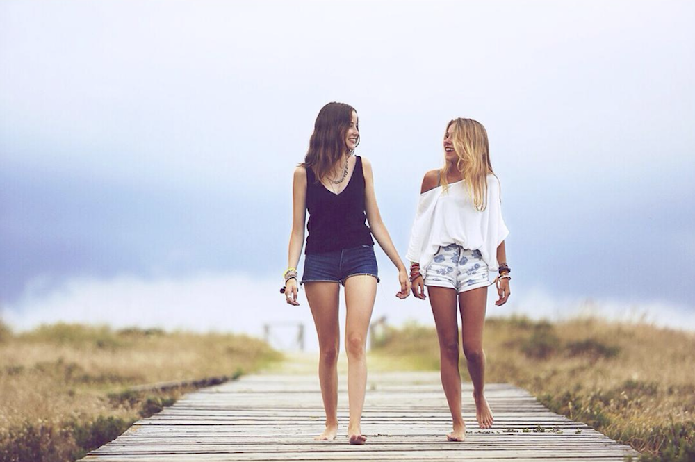 North Spain Teens Camp Beach walk