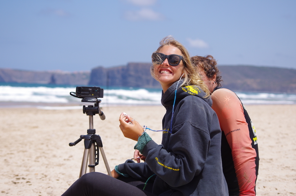 Surfcamp in Algarve video analytics