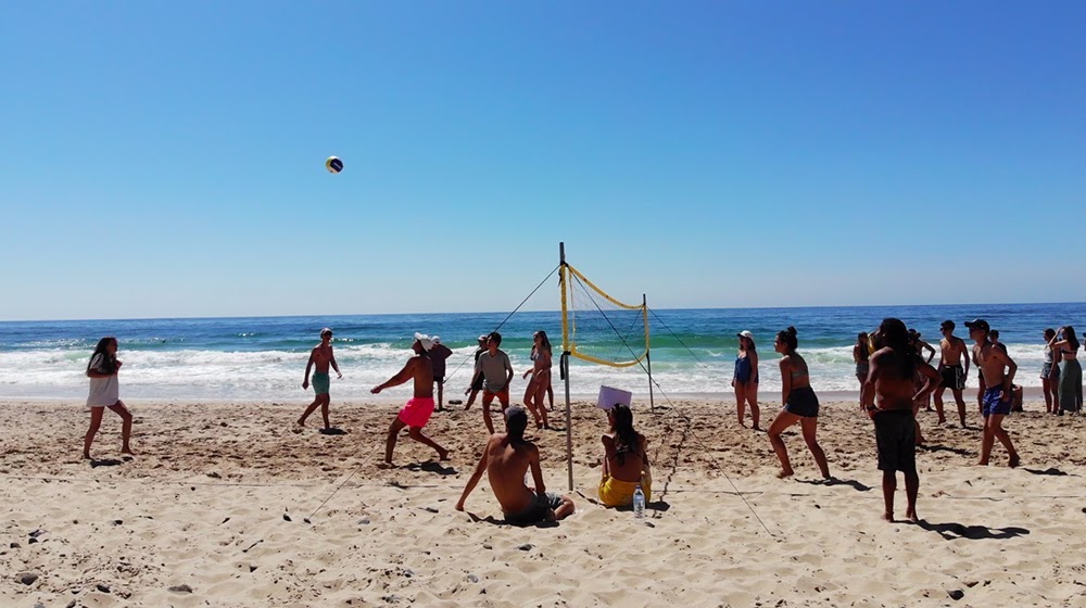 Surfcamp in Algarve Beach Volleyball