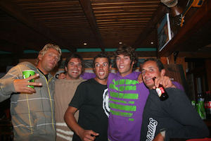 Surfcamp in Algarve Night Party