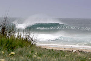Surfcamp in Algarve perfect wave to the left