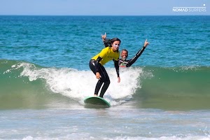 Surf School Teens Camp Lisbon Improving surf skills