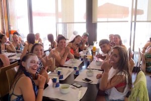 Surf School Teens Camp Lisbon Lunch time