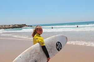 Surf School Teens Camp Lisbon ready to surf