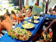 rio surf camp bar and garden surf'n'stay rio surf camp summer retreats for adults lessons children teen young adult best nomad kid bali canggu beginners uluwatu france moliets portugal algarve lisbon