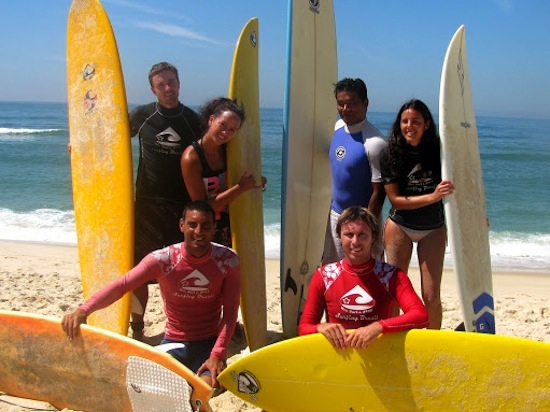surf class surf'n'stay rio surf camp summer retreats for adults lessons children teen young adult best nomad kid bali canggu beginners uluwatu france moliets portugal algarve lisbon