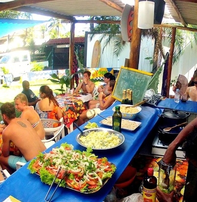 party time surf'n'stay rio surf camp summer retreats for adults lessons children teen young adult best nomad kid bali canggu beginners uluwatu france moliets portugal algarve lisbon