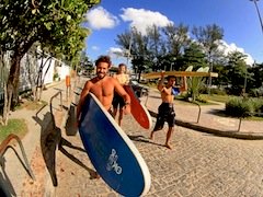 Surfing in rio de janeiro surf'n'stay rio surf camp summer retreats for adults lessons children teen young adult best nomad kid bali canggu beginners uluwatu france moliets portugal algarve lisbon