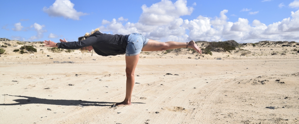 Yoga in Cottillo Lagoons, BeachYoga Fuerteventura