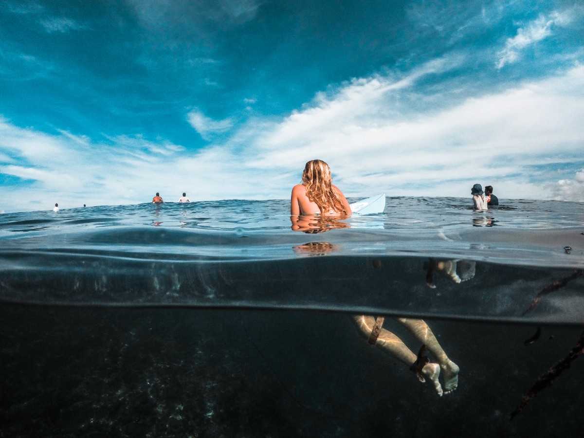 Surfing at Mentawai