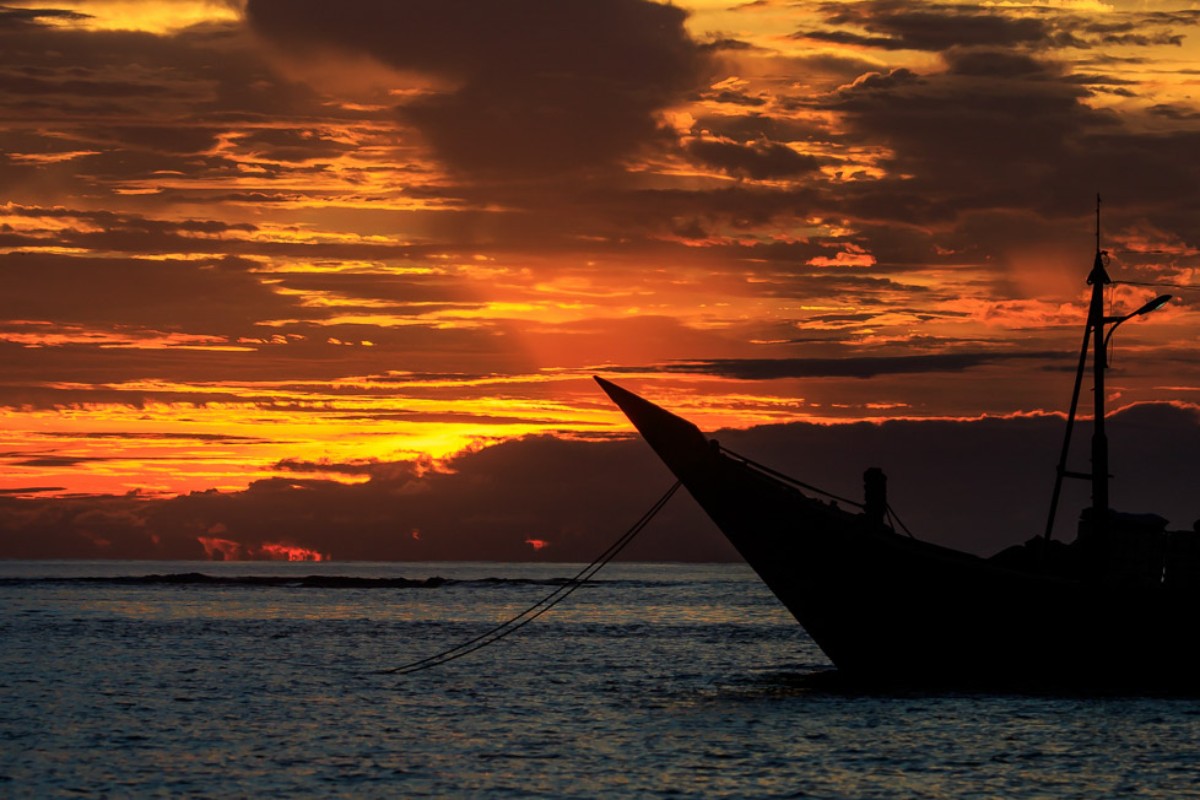 Mentawai perfect sunset
