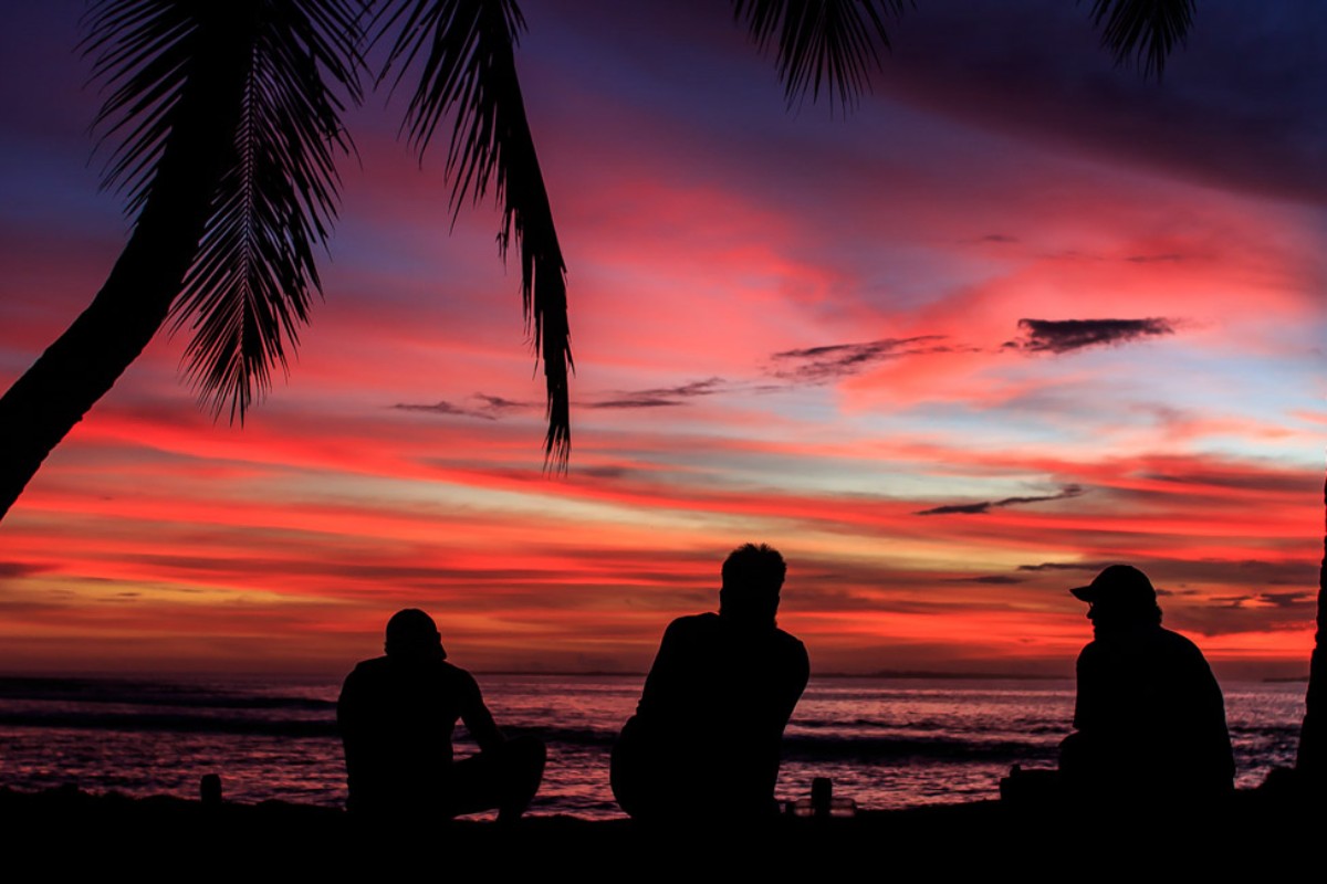 Mentawai Resort Sunset