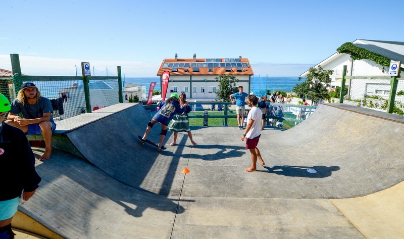 skate park galicia beachfront surf camp summer retreats for adults lessons children teen young adult best nomad kid bali canggu beginners uluwatu france moliets portugal algarve lisbon 2