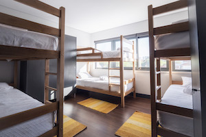 bunkbeds 2 nomad surf camp - young adults - lisbon - erasmus - university students retreats for adults surf camp lessons children teen summer young adult best nomad kid bali canggu beginners uluwatu france moliets portugal algarve